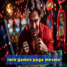 iwin games paga mesmo